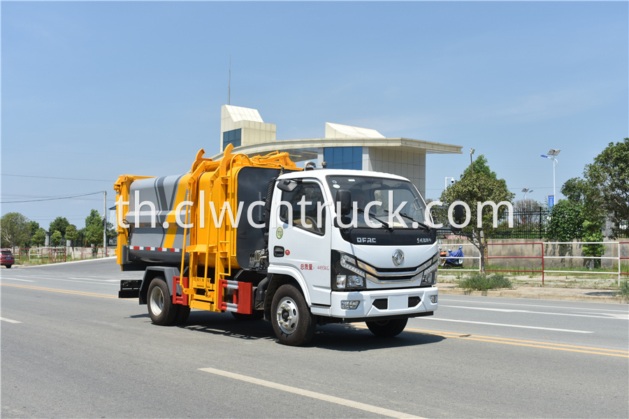 kitchen waste truck images